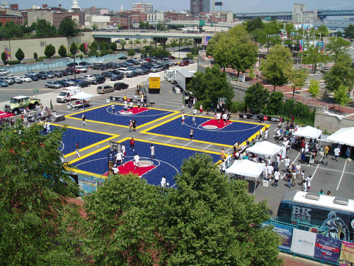 Burger King Kings of the Court at Penn's Landing